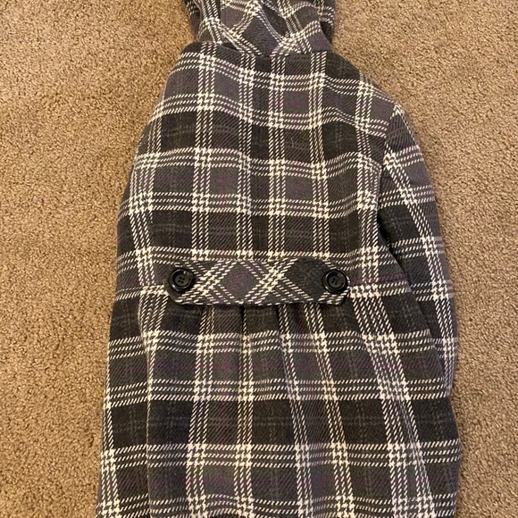 Nine West Plaid Coat - Picture 2 of 8